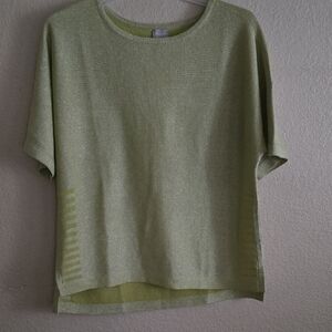 Chico's Olive Knit Top